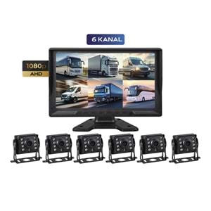 For-X X-06DVR 6 Kanal Araç Kayıt Cihazı Ve Kamerası