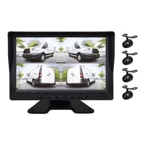 Jameson JSD-904 9inç 1080P AHD Dvr 4 lü Kayıt Sistemi