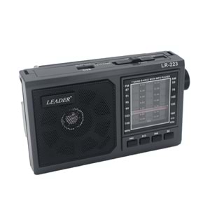Leader LR-223 Portatif Taşınabilir Radyo