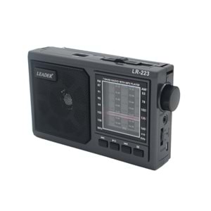 Leader LR-223 Portatif Taşınabilir Radyo