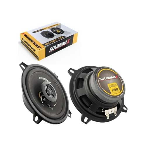 Soundmax SX-CX502 13cm 170 Watt Tweeterli Oto Hoparlör 2 Li Paket Halinde