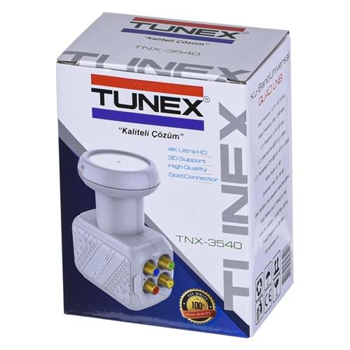 Tunex TNX-3530 4K Ultra Hd Dörtlü Lnb