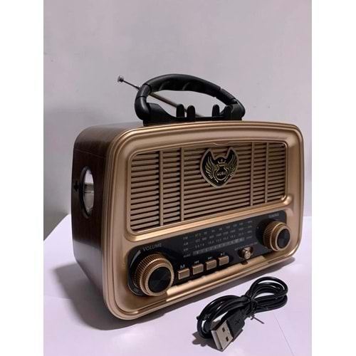 Everton Rt-554 Usd Sd Fm Bluetooth Nostaljik Radyo