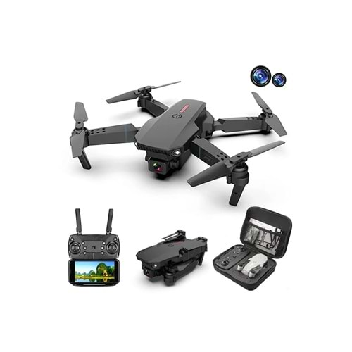 AVC TEKNO E88 4K FULL HD ÇİFT KAMERALI DRONE