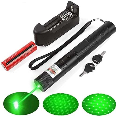 AVC LG-004 Yeşil Lazer Pointer 1000MW Yüksek Güçlü Şarjlı Lazer