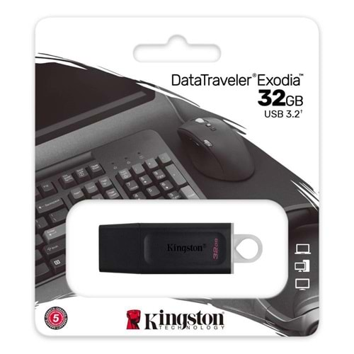 Kingston DataTraveler Exodia 32GB USB 3.2 USB Bellek