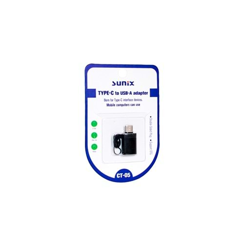 SUNİX CT-05 Type-C to USB-A Dönüştürücü