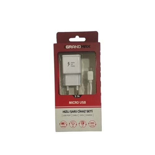 Ms Grandmax 1.0A Lightning Usb Şarj Cihazı