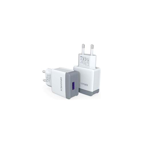 Dramex D30B Quick Ekonomik Şarj Cihazı Başlığı 3.0A