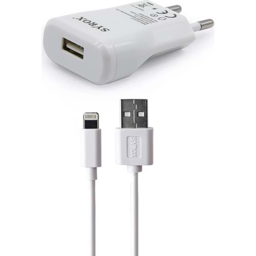 Syrox Syx-J17 5v 1A Lightning Şarj Cihazı