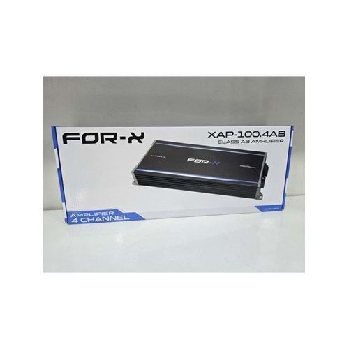 For-x XAP-100.4AB 4 Kanal Profesyonel Oto Amfi