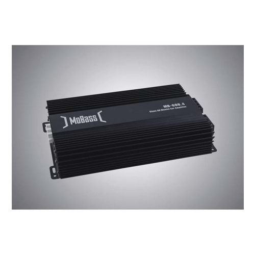 Mobass Mb-600.4 2400 Watt 4 Kanal Bass Kontrollü Oto Amfi