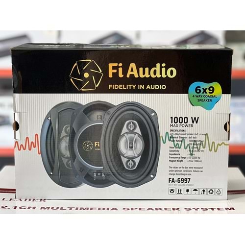 Fi Audio FA-6997 6X9 4 Yollu Coaxial Oval Hoparlör