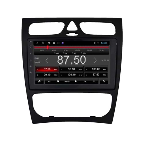 Mercedes Clk W209-W203 2002-2006 9 inç Multimedya Teyp Çerçeve - Canbuslı