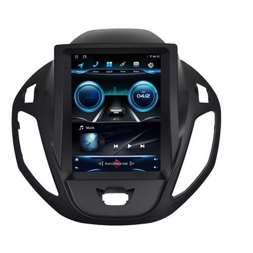 Ford Courier 2020-2022 9.7 inç Tesla Multimedya Çerçevesi - Canbuslı