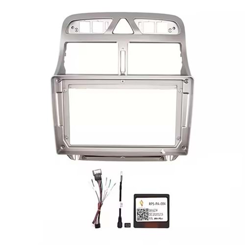 Peugeot 307 2001-2008 9 inç Multimedya Çerçevesi - Canbuslı