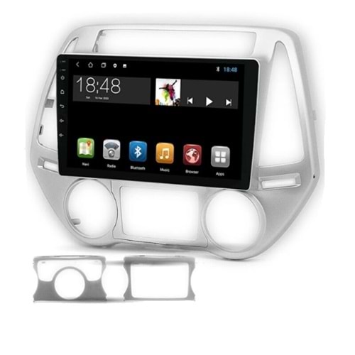 Hyundai i20 2010-2014 9 inç Multimedya Çerçevesi