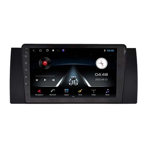 Bmw E39-E53 1996-2004 9 İnç Multimedya Çerçevesi (5 Serisi-X5) Canbuslı