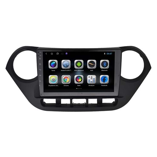 Hyundai i10 2014-2016 9 İnç Multimedya Çerçeve