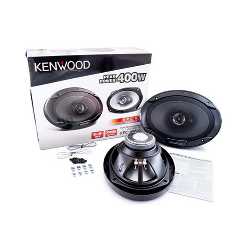 Kenwood KFC-S6966 Oval 6x9 400 Watt Oto Hoparlör - Çift