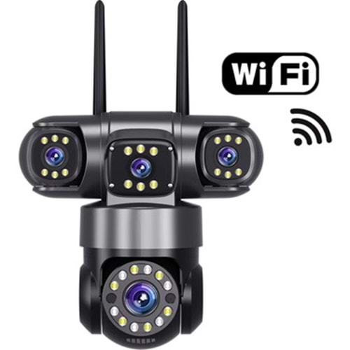 Ztech ZR-Z6PRO 4 Kameralı Ptz Wi-Fi Kamera