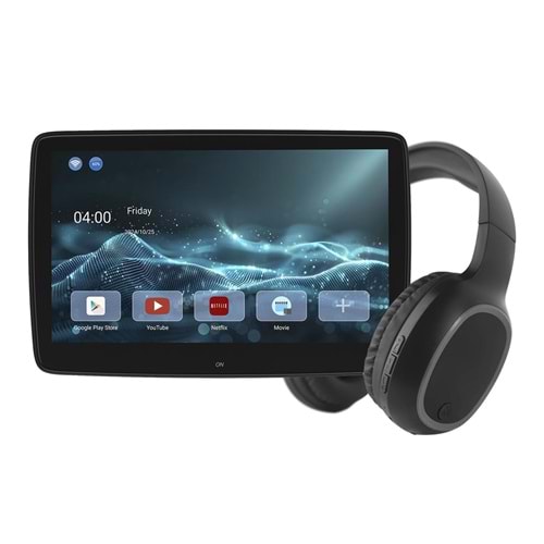 For-x XB-1032 V2 Oto Koltuk Arkası Android Tablet Ekran