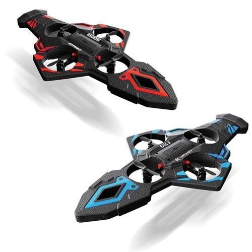 KATJMER F199 2.4G Uçan Kılıç RC Drone - Kırmızı