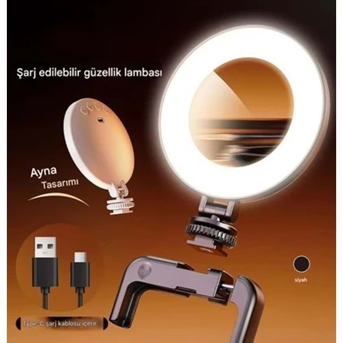 Blic BLV20 Şarjlı Aynalı Güzellik Ve Çekim Işığı