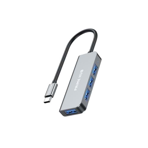 Fulltech FH24 USB-C 4'ü 1 Arada Çoklayıcı