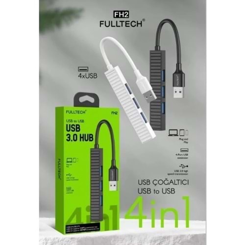 Fultech FH2 4in1 3.0 Hup Çoğaltıcı Port