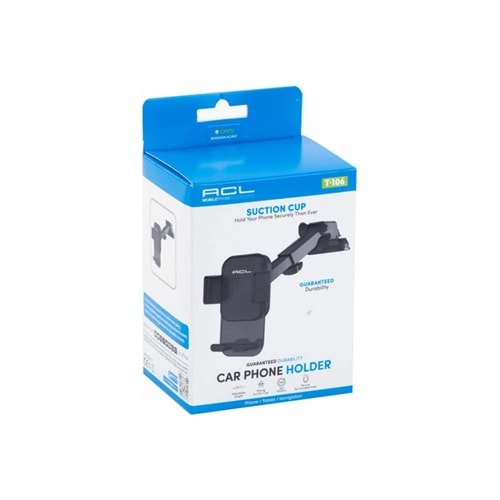 ACL T-106 Vakumlu Torpido İçin 360 Ayarlanabilir Araç İçi Telefon Tutucu