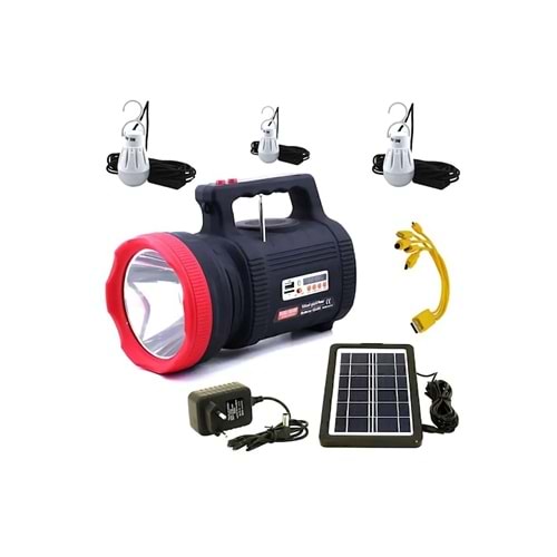 Gold Silver GS-540 Güneş Enerjili Kamp Feneri