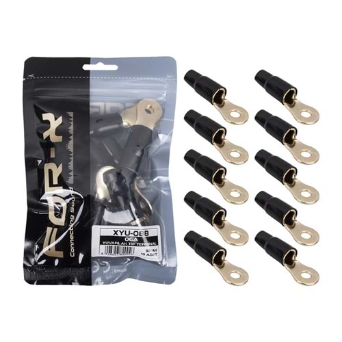 For-X XYU-08B 0GA Yuvarlak Kablo Ucu