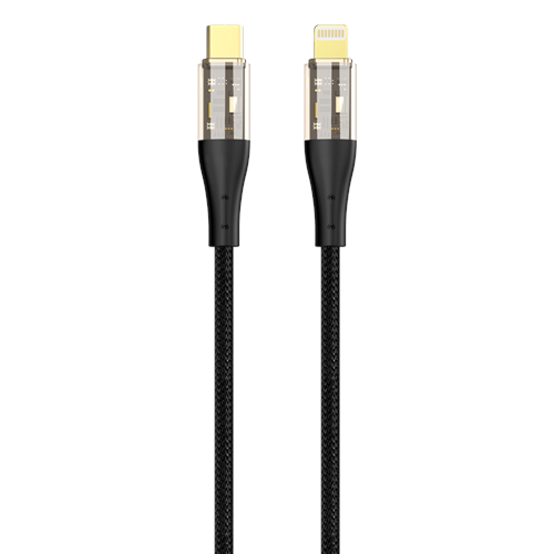 Phixi Force CB421L Hasır Örgü Type-c To Lightning Hızlı Şarj ve Data Kablosu