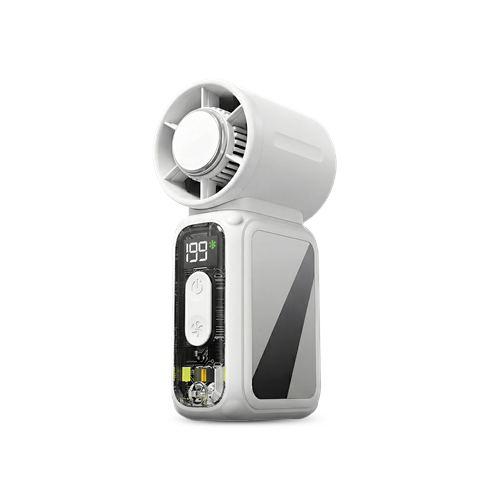 Phixi Smart MF7 3700 mAh 199 Kademeli Dijital Göstergeli Type-C Şarjlı Taşınabilir Mini Fan