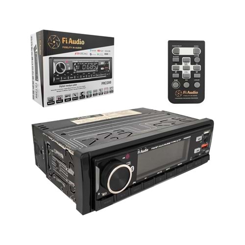 Fi Audio FR2200 4X50 Watt Bluetooth Oto Teyp
