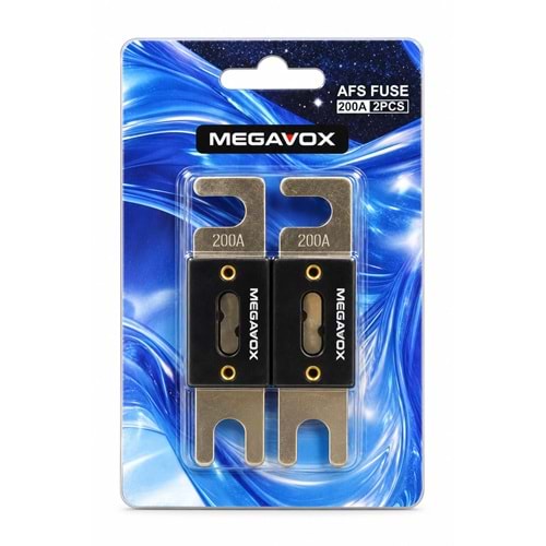 Megavox MGX-200A Oto Anfi Sigorta içi 2 li Paket Halinde