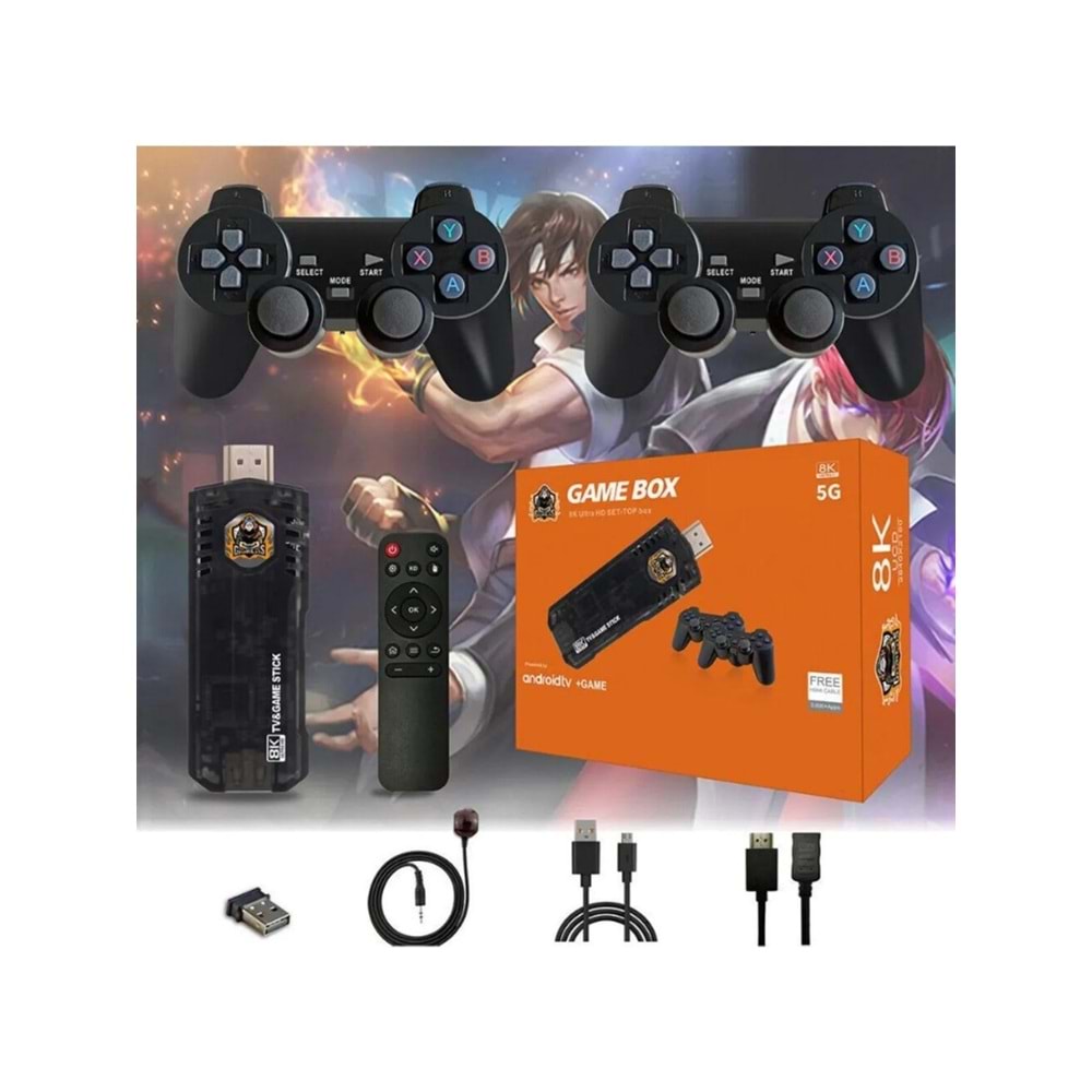 İ-Dragon X98 Game Tv Stick Çift Kollu
