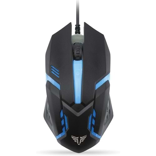 Everest SM-G62 Usb Siyah Işıklandırmalı Oyuncu Mouse