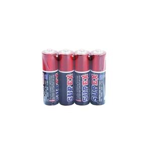 Supex R6 1.5 Volt Çinko Karbon AA Kalem 4 LÜ