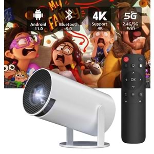 HY300 Full HD Android Taşınabilir Mini Projeksiyon Cihazı
