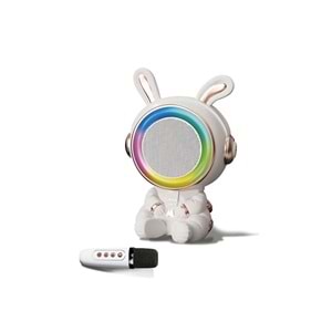 Sunix BTS-252 RGB Mikrafonlu Bluetooth Karaoke Hoparlör