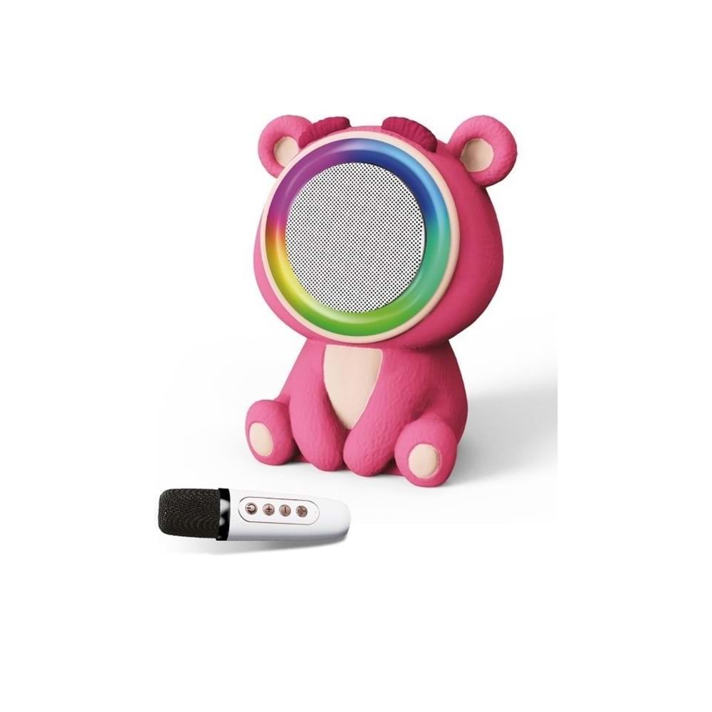 Sunix BTS-253 RGB Mikrafonlu Bluetooth Karaoke Hoparlör