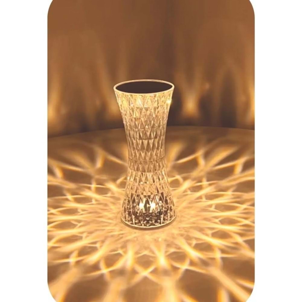Marcolight MR-8102 Dekoratif Şarjlı Masa Lambası