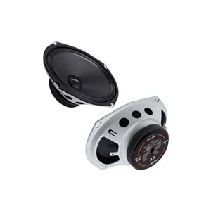 For-x XMD-3069 300 Watt 150 Watt Rms 6x9 Oval Midrange Hoparlör