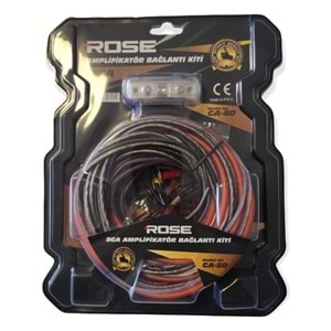 Rose GA-80 8GA Oto Anfi Kablo Seti