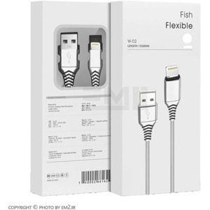 Fish Flexible W-02 Type-C USB Şarj Kablo - 1 Metre