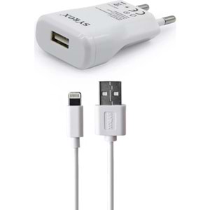 Syrox Syx-J17 5v 1A Lightning Şarj Cihazı