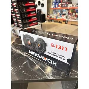 Megavox G-1311 13cm Max Power 550w Coaxial Hoparlör