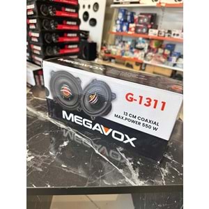 Megavox G-1311 13cm Max Power 550w Coaxial Hoparlör